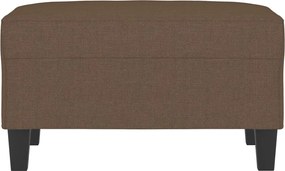 vidaXL Υποπόδιο Καφέ 70 x 55 x 41 εκ. Υφασμάτινο