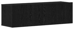 vidaXL Σετ επίπλου τηλεόρασης 8 pcs Μαύρη δρυς 100 x 30 x 30 cm