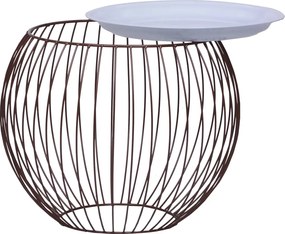 vidaXL Τραπεζάκι Σαλονιού Χρυσό Ø 41 εκ.