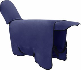 vidaXL Σαμάρι Ίππου Σκούρο μπλε Πολυεστέρας