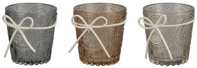 Θήκη Ρεσώ ArteLibre Γυαλί 7.5x7.5cm Σε 3 Χρώματα-05160528