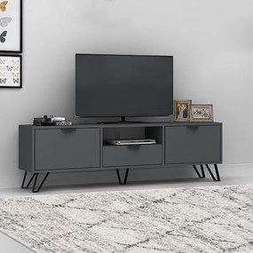 Έπιπλο τηλεόρασης Jasmine γκρι 170x35x50εκ