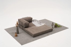 Διθέσιος Καναπές Comfort - Χρώμα Γκρι -140x95x75εκ