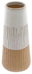Βάζο Glazed 014.NI1048 27,5cm Natural-Ecru Ceramic