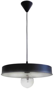 Φωτιστικό Οροφής LM-310 1/L BL-WH 34-0043 Black Μέταλλο