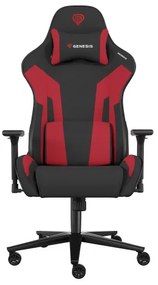 Genesis NFG-1927 Nitro 720 Καρέκλα Gaming Δερματίνης με Ρυθμιζόμενα Μπράτσα Κόκκινο / Μαύρο