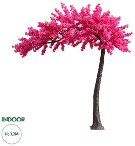 20185 GloboStar® Artificial Garden CHERRY BLOSSOM TREE 20185 Τεχνητό Διακοσμητικό Δέντρο Βουκαμβίλια Άνθος Κερασιάς Υ320cm