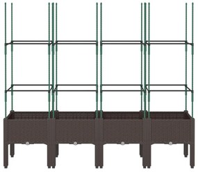 ΖΑΡΝΤΙΝΙΕΡΑ ΚΗΠΟΥ ΜΕ ΚΑΦΑΣΩΤΟ ΚΑΦΕ 160 X 40 X 142,5 ΕΚ. ΑΠΟ PP 367965