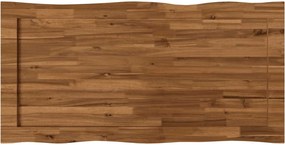 vidaXL Επιφάνεια Τραπεζιού Live Edge 140 x 60 x 3,2 cm Ορθογώνιος