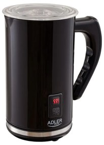 Συσκευή για Αφρόγαλα Adler AD 4478, 500W, 240 ml, Αντικολλητική επίστρωση, Προστασία STRIX, Μαύρο