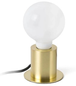 Επιτραπέζιο Φωτιστικό Ten 62157 E27 max 15W Satin Gold Faro Barcelona Steel