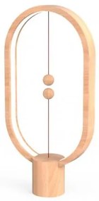 Designnest Heng Balance Wooden Lamp Ellipse Διακοσμητική λάμπα με μαγνητικό διακόπτη Light Wood DH0037LW/HBLEUB