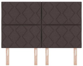 vidaXL Κεφαλάρι Καφέ 160 cm ύφασμα