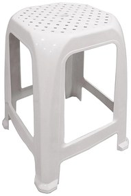 Σκαμπό Κήπου JELLO Βοηθητικό Λευκό PP 37x37x46cm