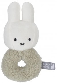 Miffy Fluffy Λούτρινη Κουδουνίστρα 16x7.5x5cm Μέντα 47-3908