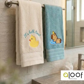 Σετ πετσέτες Capybara Bath Time 2τμχ 500gr | aloof 010020014388