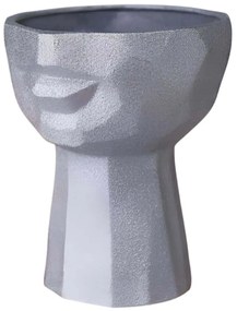 Κασπώ 325CRN1414 15x18x15cm Silver Aberto Design Πολυέστερ