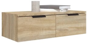 vidaXL Ντουλάπι Τοίχου Sonoma Δρυς 68x30x20 εκ. Επεξεργασμένο Ξύλο