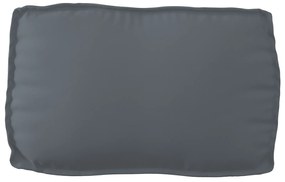 vidaXL Μαξιλάρι Παλέτας για Πλάτη Ανθρακί 70x40x12 εκ. Υφάσματος Oxford