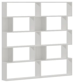 Intrahome Βιβλιοθήκη Booky Intrahome 12 ραφιών λευκό μελαμίνης 180x20x175εκ | SKU: INTRAPA-231111515