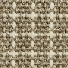Φυσική ψάθα Tasmania 8562 - Recycled Cotton Ribbon - Grey