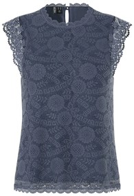 Αμάνικη μπλούζα από δαντέλα