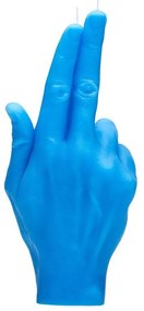 Κερί Χειρονομίας Gun Fingers 360gr 21x10x6cm Blue Candle Hand Paraffin