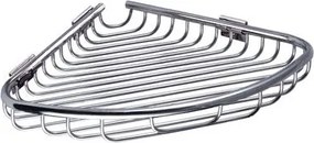 Karag Reti Chrome 9637 - Γωνιακό Καλάθι Μπάνιου Χρωμε