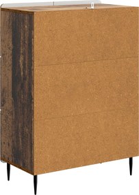 vidaXL Πλαϊνό γραφείο Παλαιωμένο ξύλο 66 x 34,5 x 92 cm