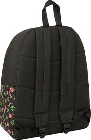 Σχολική Τσάντα Minecraft Μαύρο 33 x 42 x 15 cm