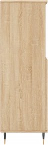 vidaXL Ντουλάπι Sonoma Δρυς 60 x 36 x 110 εκ. από Επεξεργασμένο Ξύλο