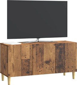 VidaXL Ντουλάπι TV 99 x 34,5 x 50 εκ. Παλαιωμένο ξύλο
