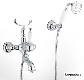 Μπαταρία Retro Λουτρού Χρωμέ Bugnatese Oxford 6300