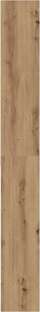 vidaXL Ντουλάπι πλυντηρίου ρούχων Artisan Oak 64x24x190 cm