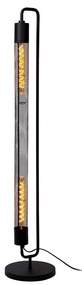 Φωτιστικό Επιδαπέδιο Lucide 05733-02-30 CALIXT Μαύρο Ματ (Black Mat)
