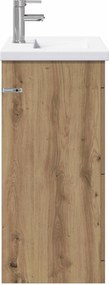vidaXL Σετ Επίπλων Μπάνιου Artisan Δρυς 81 x 40 x 84,5 εκ