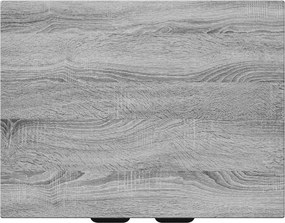 vidaXL Ντουλάπι Μπάνιου Γκρι Sonoma 54 x 41 x 70 εκ Επεξεργασμένο Ξύλο