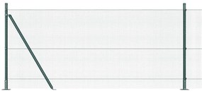 vidaXL Στύλος Περιφράξεων Πράσινο 100 x 1 μ (12 x 12 χιλ μesh)