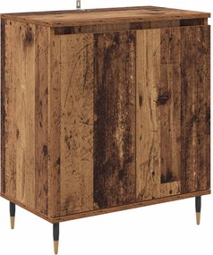 vidaXL Πλαϊνό γραφείο Παλιό Ξύλο 60 x 35 x 70 cm Επεξεργασμένο Ξύλο