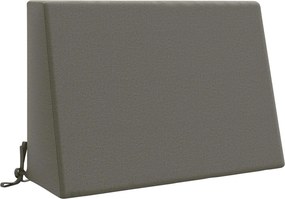 vidaXL Μαξιλάρι πλάτης SOEST 100% Πολυεστέρας Γκρι 60 x 20 x 40 cm