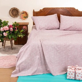 Σεντόνι Romantic Με Λάστιχο Apple Melinen Single 100x232cm 100% Cotton