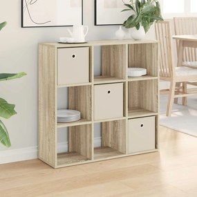 vidaXL Πλαϊνό γραφείο Δρύς Sonoma 88,5 x 29 x 84,5 εκ.