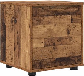 vidaXL Ντουλάπι Μπάνιου Παλιό Ξύλο 40,5 x 40 x 44 εκ