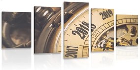 Ρολόι τσέπης vintage με 5 μέρη - 100x50