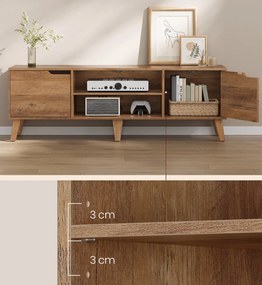 Έπιπλο Τηλεόρασης (147x39x50) Vasagle LTV556K01V1