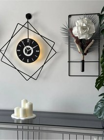 Stewehome Μέταλλο μαύρο φιμέ 50x60 cm