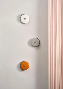 Απλίκα Τοίχου Trip Wall Ø19cm με Μάρμαρο Λευκό Carrara