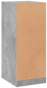 vidaXL Ντουλάπα Γκρι Σκυροδέματος 48x41x102 εκ. από Επεξεργασμένο Ξύλο