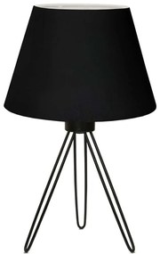 Φωτιστικό Επιτραπέζιο Trip 204-0086 22x22x33cm 1xE27 Black GloboStar