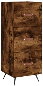 vidaXL Ντουλάπι Καπνιστή Δρυς 34,5 x 34 x 90 εκ. Επεξεργασμένο Ξύλο